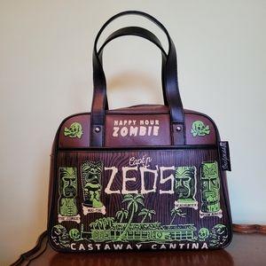 Sourpuss Tiki Capt'n Zeds Happy Hour Zombie Bowler Bag